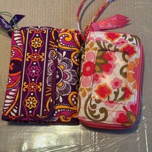 Vera Bradley Multicolor Floral Paisley Wristlets